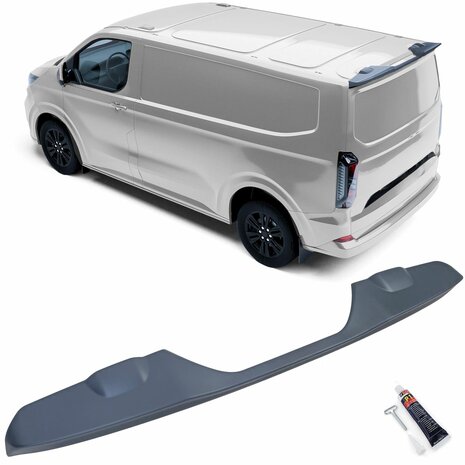Dakspoiler-Spoiler-Voor-Ford-Transit-Tourneo-Custom-Met-Achterklep-Primer-Grondverf
