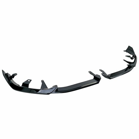 Splitter Spoiler Voor Bmw 5 Serie G60 G61 Voorspoiler Hoogglans Zwart 