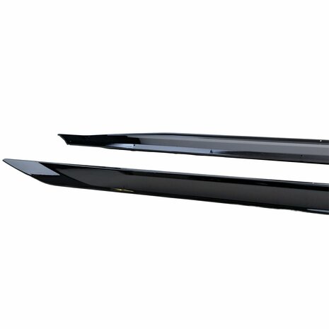 Side Skirts Diffusers Voor Bmw 5 Serie G60 G61 M Pack Hoogglans Zwart Sideskirts Spoiler 