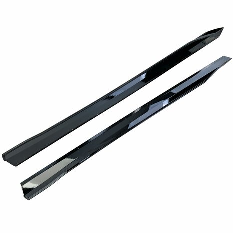 Side Skirts Diffusers Voor Bmw 5 Serie G60 G61 M Pack Hoogglans Zwart Sideskirts Spoiler 
