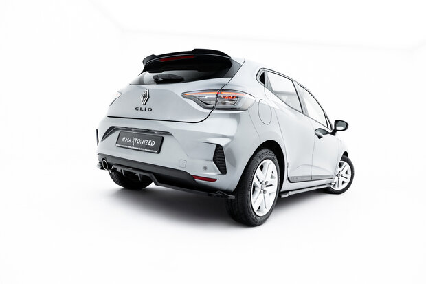 Maxton Design Renault Clio Mk5 Facelift Achterklep Spoiler Cap Upper Extention Versie 1