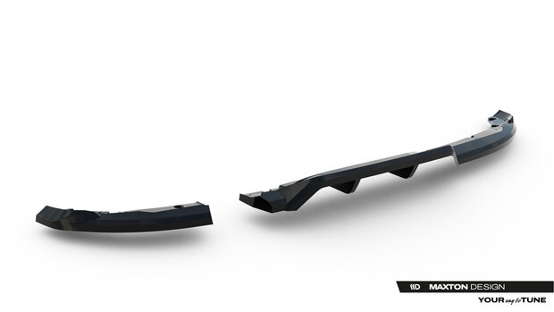 Maxton Design Renault Clio Mk5 Facelift Centre Diffuser Vertical Bar Versie 1