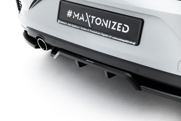 Maxton Design Renault Clio Mk5 Facelift Centre Diffuser Vertical Bar Versie 1