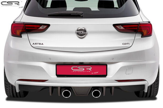 CSR Automotive Uitlaat Sierstukken ZB154 voor Opel Astra K (vanaf 2015)