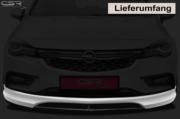 CSR Automotive Voorspoiler FA262 voor Opel Astra K (vanaf 2015)2015)