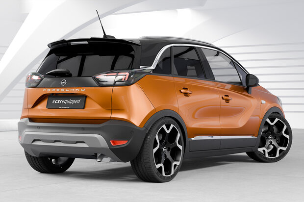 CSR Automotive Achterklep Spoiler Extention Geschikt Voor Opel Crossland X / Crossland HF934