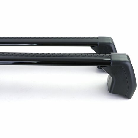 Dakdragers Voor Land Rover Defender 90 L663 Zwart Aluminium Afsluitbaar 2-deli