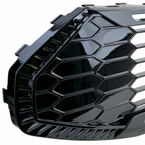 Sport Grill Voor Ford Transit Tourneo Custom Glans Zwart Vanaf 2023
