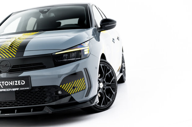 Maxton Design Opel Corsa F Facelift (Mk6 Facelift) Spoiler Splitter Versie 1