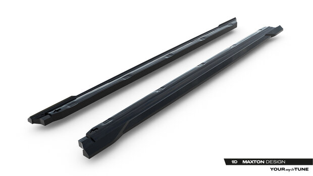 Maxton Design Opel Corsa F Facelift (Mk6 Facelift) Skirts Diffusers Versie 1