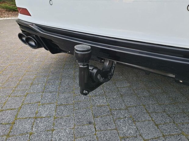 Maxton Design Audi A6 C8 Uitlaat Sierstuk Look Diffuser Splitter Spoiler