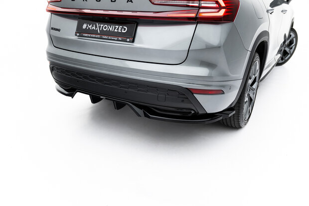 Maxton Design Skoda Kodiaq Sportline Mk2 Rear Splitter Versie 1