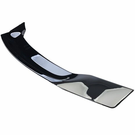 Ducktail achterklep spoiler hoogglans zwart gemonteerd op Audi A5 F5 Coup&eacute; 2016+
