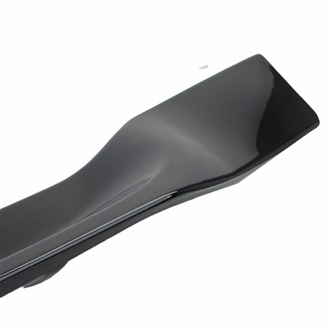 Ducktail achterklep spoiler hoogglans zwart gemonteerd op Audi A5 F5 Coup&eacute; 2016+