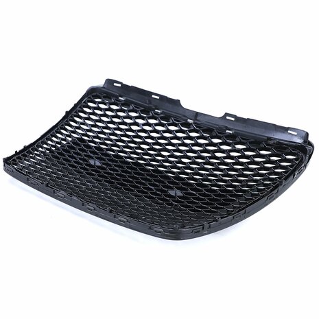 Audi A6 C6/4F Facelift voorgrill zonder embleem hoogglans zwart