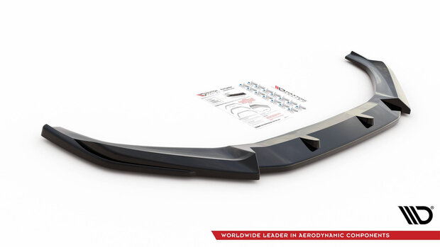 Maxton Design Audi A4 B9 S Line Versie 3 Voorspoiler spoiler Splitter Lip