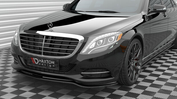 Maxton-Design-Mercedes-S-Klasse-W222-Standaard-Voorspoiler-Spoiler-Splitter-Versie-