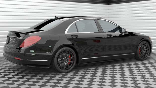 Maxton Design Mercedes S Klasse W222 Lang Standaard Sideskirt Diffusers Versie 1