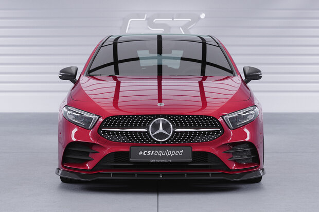 Splitter-Spoiler-Mercedes-A-Klasse-W177-A35-AMG-/-AMG-Line-CSL660-CSR-Automotive