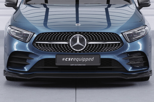 Splitter-Spoiler-Mercedes-A-Klasse-W177-A35-AMG-/-AMG-Line-CSL664-CSR-Automotive