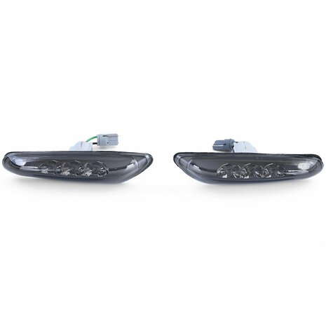 LED Zijknipperlichten Smoke Zwart Voor BMW E46 E60 E61 X3 E83 Plug & Play