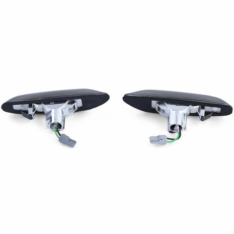 LED Zijknipperlichten Smoke Zwart Voor BMW E46 E60 E61 X3 E83 Plug & Play
