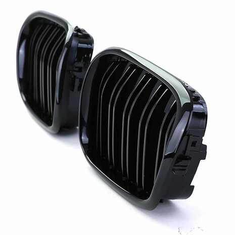 bmw-5-Serie-Grill-Nieren-e39-dubbelspijl-performance-grill-zwart-glans