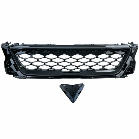Sport Grill Voor Seat Ibiza 6F / KJ Honingraat Zwart