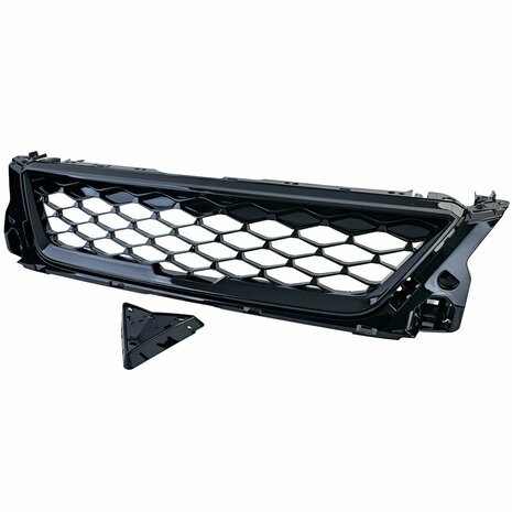 Sport Grill Voor Seat Ibiza 6F / KJ Honingraat Zwart