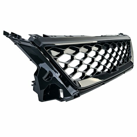 Sport Grill Voor Seat Ibiza 6F / KJ Honingraat Zwart