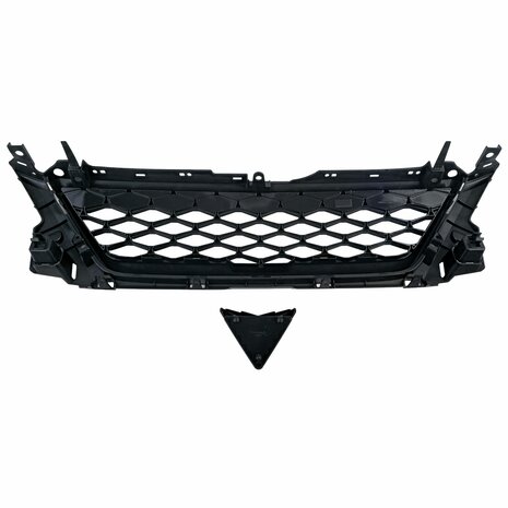Sport Grill Voor Seat Ibiza 6F / KJ Honingraat Zwart