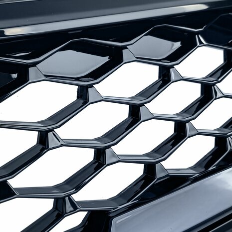 Sport Grill Voor Seat Ibiza 6F / KJ Honingraat Zwart