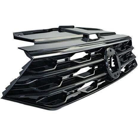 Volkswagen-T-Roc-troc-grill-zwart-chrome-lijst-R-Line-Look-1-keer