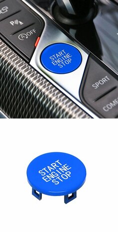 BMW-Z4-G29-Blauwe-Start-Knop-