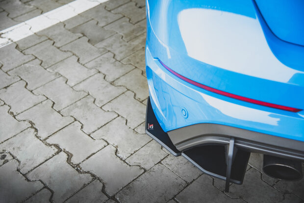 Maxton Design Ford Focus RS Mk3 Rear Side Splitters Pro Street 
