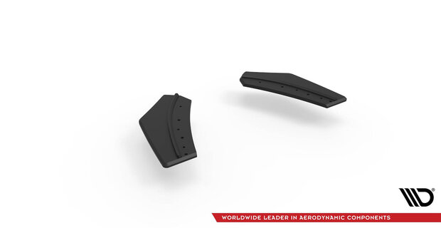 Maxton Design Ford Focus RS Mk3 Rear Side Splitters Pro Street 
