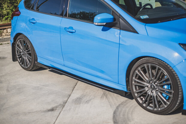 Maxton Design Ford Focus RS Mk3 Side Skirts Diffusers Pro Street + Flaps