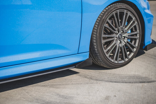 Maxton Design Ford Focus RS Mk3 Side Skirts Diffusers Pro Street + Flaps