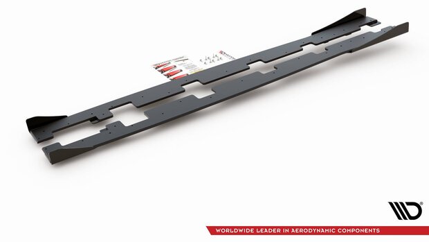 Maxton Design Ford Focus RS Mk3 Side Skirts Diffusers Pro Street + Flaps