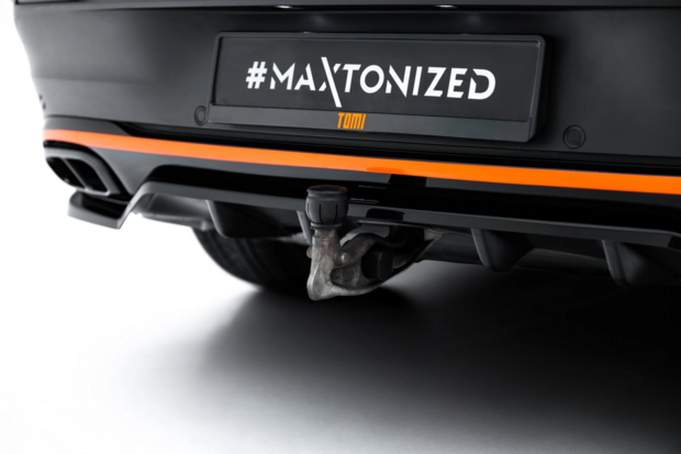 Maxton Design Mercedes GLE Coupe C167 AMG Line Rear Centre Diffuser Vertical Bar Versie 2