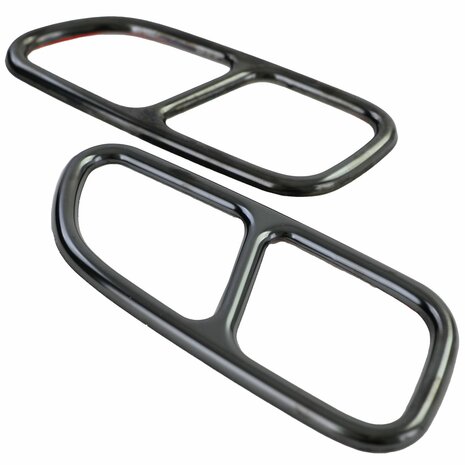 Mercedes-SLK-R171-Uitlaatsierstuk-Zwart