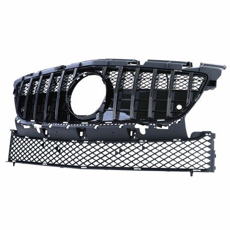 MercedesSLK-R172-Sport-Grill-Glans-Zwart-Panamericana-Amg-Gt