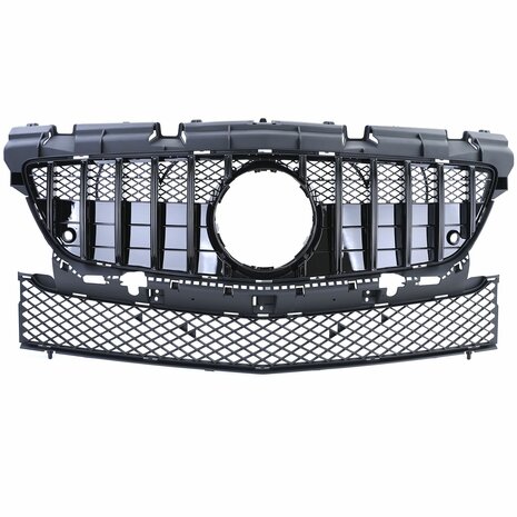 MercedesSLK-R172-Sport-Grill-Glans-Zwart-Panamericana-Amg-Gt