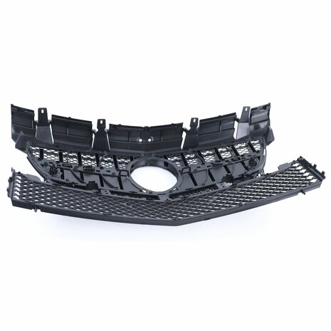 MercedesSLK-R172-Sport-Grill-Glans-Zwart-Panamericana-Amg-Gt