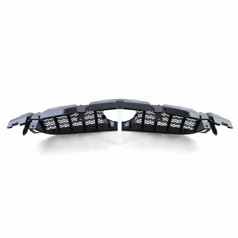 Mercedes-SCL-R172-Sport-Grill-Glans-Zwart-Chrome-Bies-Panamericana-Amg-Gt