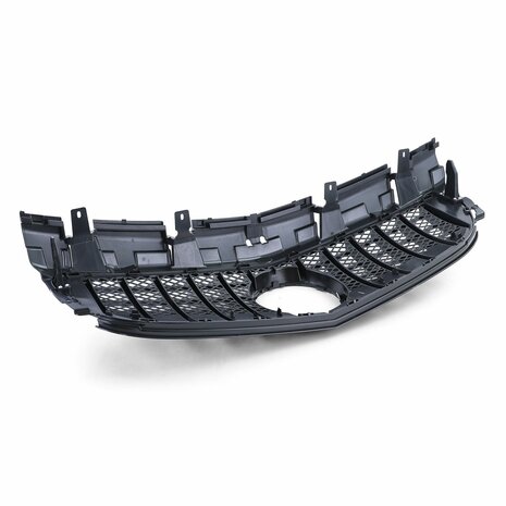 Mercedes-SCL-R172-Sport-Grill-Glans-Zwart-Chrome-Bies-Panamericana-Amg-Gt