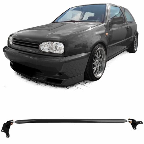 Aluminium-Veerpootbrug-VW-Golf-4-en-Bora-3-delig-Zwart-