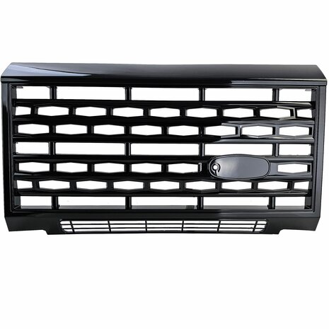 Grill-Land-Rover-Defender-LD 90-110-Glans-Zwart