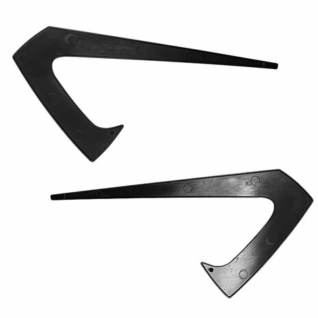 Zijscherm Camera Spoiler Voor Tesla Model 3 Glans Zwart