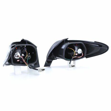 Heldere-Achterlichten-Peugeot-206-CC-Chroom-Set-Links-Rechts